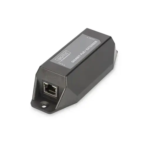 Extender PoE + 802.3at max. 48V 22W Gigabit 10/100/1000Mbps up 100m Cascadable