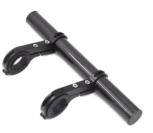 Extensie bara dubla 20cm pentru trotineta electrica Xiaomi (Negru)