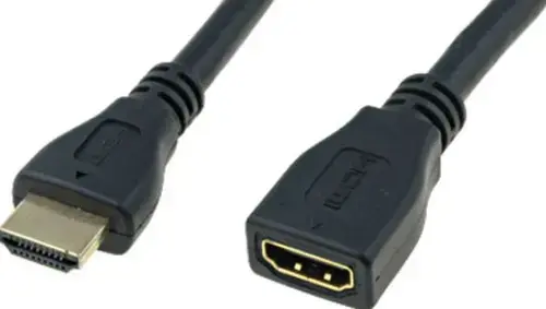 Extensie cablu HDMI Assmann AK-330201-050-S, v 1.4, 5 m (Negru)