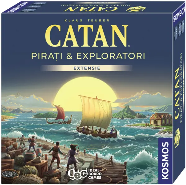 Extensie - Catan - Pirati & Exploratori (Editia 2025) | Kosmos