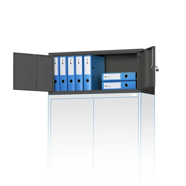 Extensie pentru dulap EWA, 900 x 380 x 400 mm, antracit Extensie pentru dulap EWA, 900 x 380 x 400 mm, antracit
