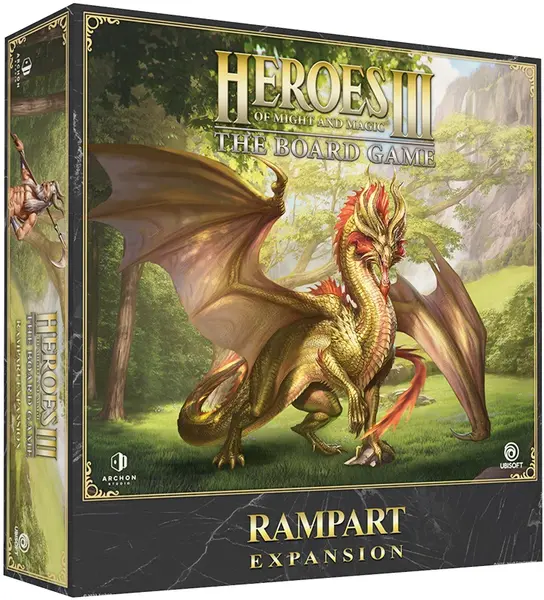 Extensie pentru jocul de societate Heroes of Might & Magic III: The Board Game - Rampart Expansion