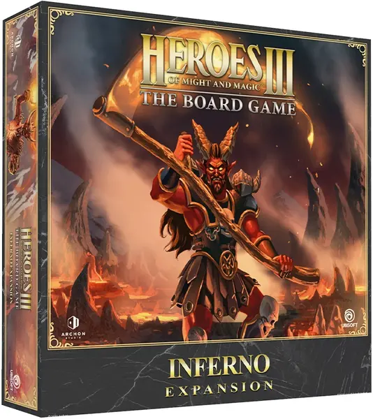 Extensie pentru jocul de societate Heroes of Might & Magic III: The Board Game - Inferno Expansion