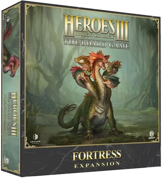 Extensie pentru jocul de societate Heroes of Might & Magic III: The Board Game - Fortress Expansion