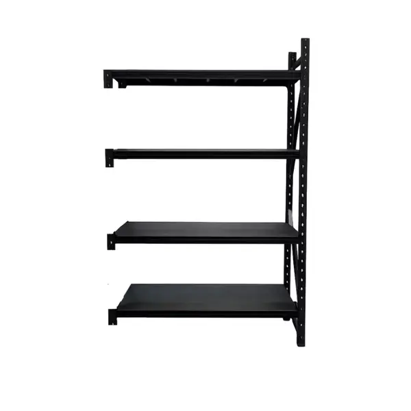 Extensie-Raft profesional pentru depozitare-L1200 x l400 x H2000 mm -100KG/NIVEL-Black