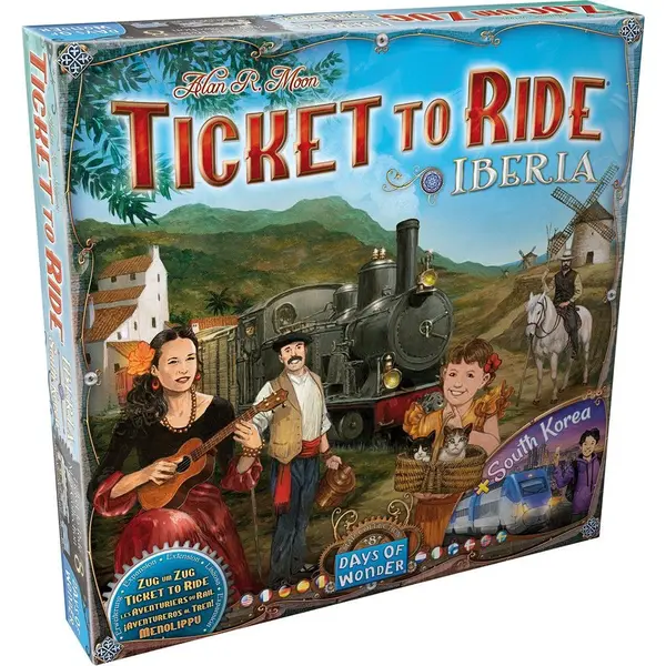 Extensie - Ticket to Ride: Iberica & South Korea | Days of Wonder