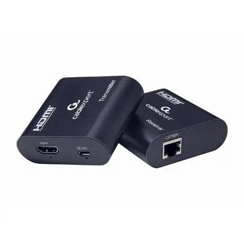 Extensor HDMI Gembird DEX-HDMI-03 60m, Negru