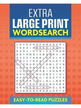 Extra Large Print Wordsearch. Easy to Read Puzzles, Paperback/Eric Saunders