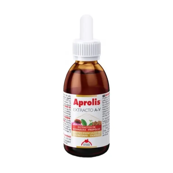Extract A-V de Propolis, Plante si Uleiuri Esentiale, 30ml Aprolis