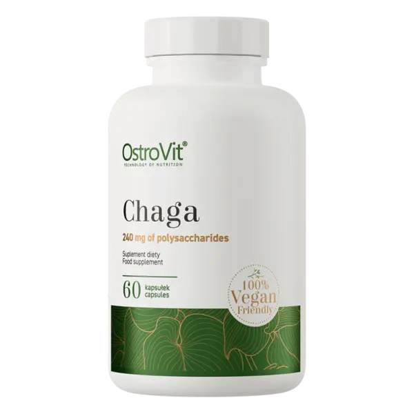 Extract de Chaga, 60 capsule, OstroVit