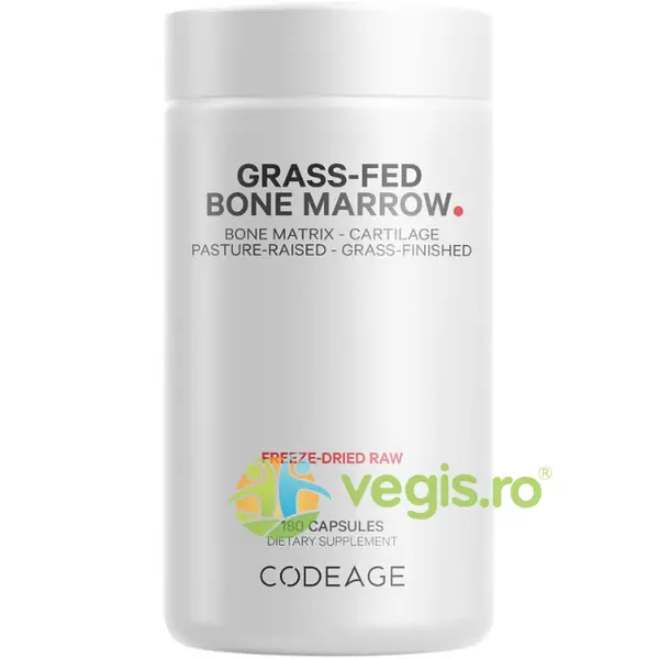 Extract de Maduva Osoasa de la Animale Hranite cu Iarba 3000mg Extract Osos 180cps
