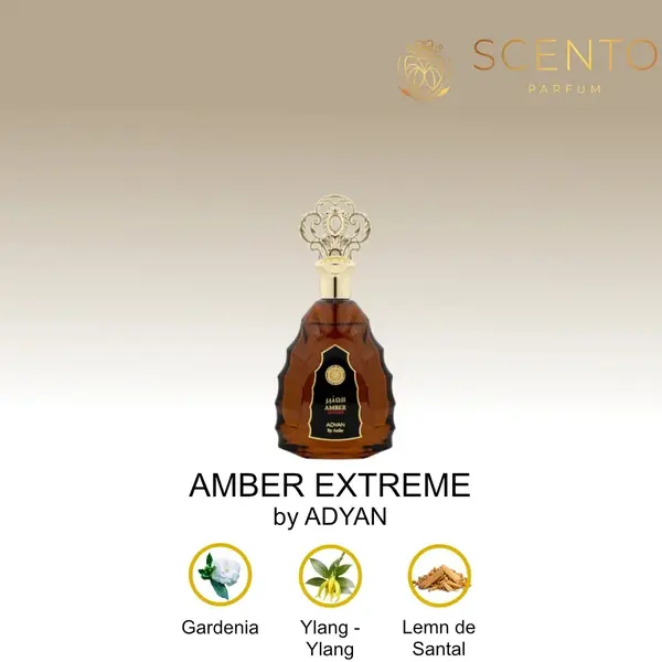 Extract De Parfum ADYAN, AMBER EXTREME, unisex 100 ml - Original Dubai