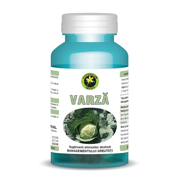 Extract de varza, 60 capsule, Hypericum