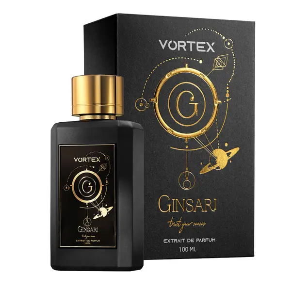 Extract parfum unisex, Ginsari Vortex, Aromatic Fougere, 100 ml