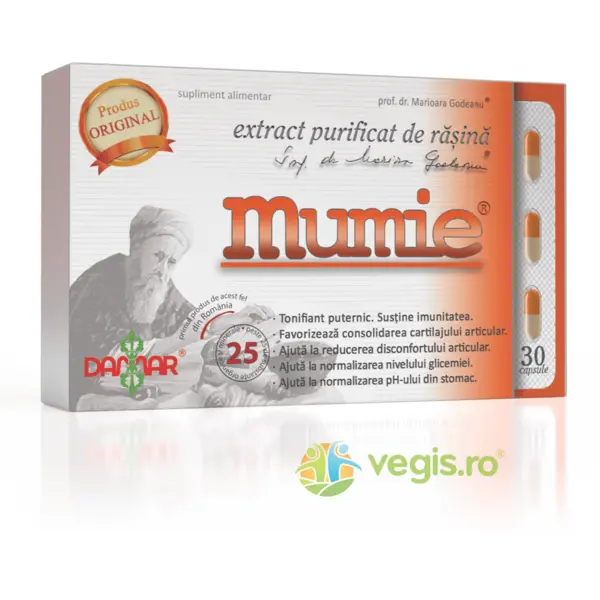 Extract Purificat de Rasina Mumie 30cps