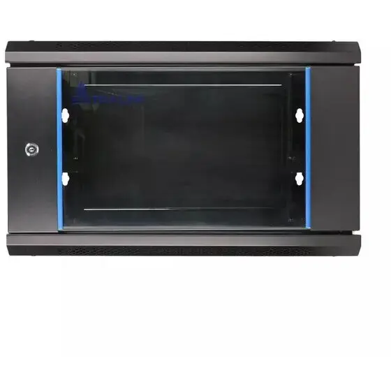 EXTRALINK Dulap montat pe perete, Extralink, 9U 600X450, Negru