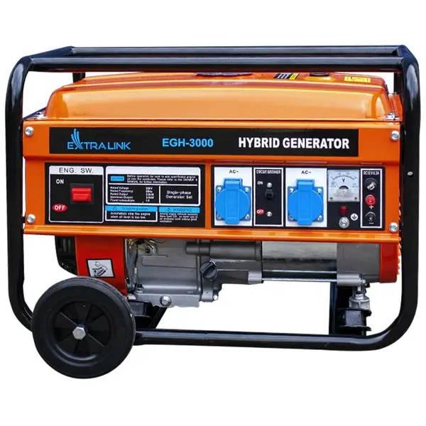 EXTRALINK Extralink EX.30363 generator energie pe baza de benzina 2800 W 15 L Negru, Portocala