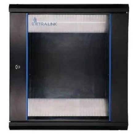 EXTRALINK Rack Extralink EX.7256 wall-mounted, 19inch, 12U, 600x600mm, Black