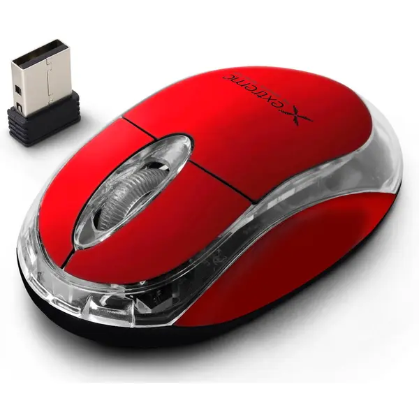 Extreme Mouse optic fara fir, Esperanza, XM105R Extreme Harrier, Rosu