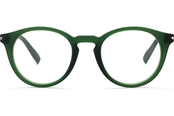 Eyerim Studio Pluto Green Matte blue-light [non-prescription]