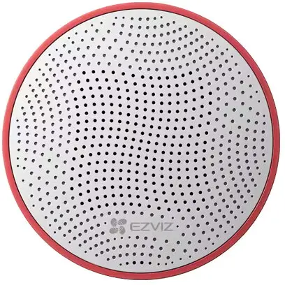 EZVIZ Sirena de exterior EZVIZ Smart Home T9C, avertizare optica si acustica, comunicare Wireless, ZigBee, Alb