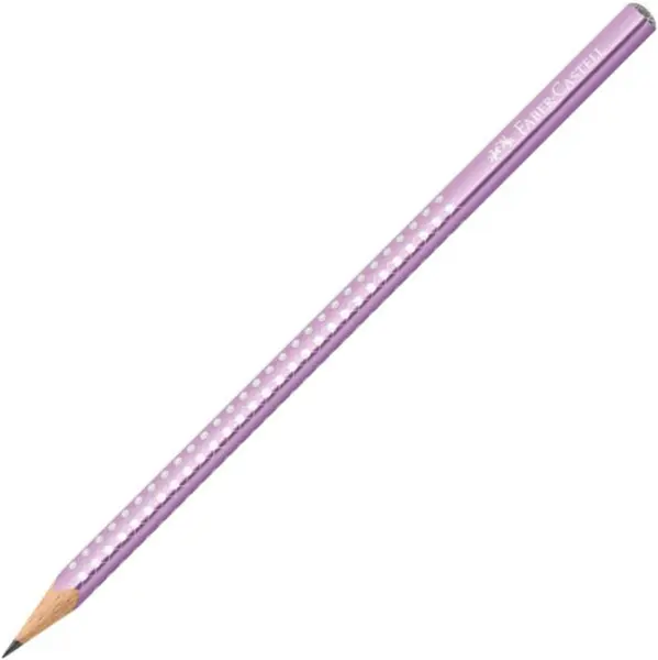 Faber-Castell Sparkle Graphite Pencil - Violet metalizat