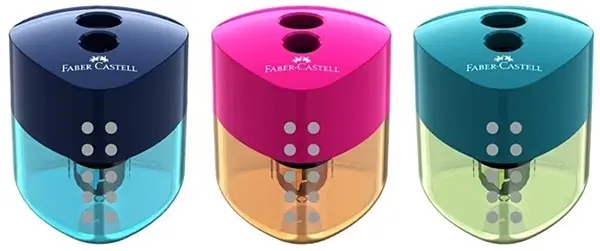 Faber-Castell Trend Auto Sharpener - dublu, asortiment