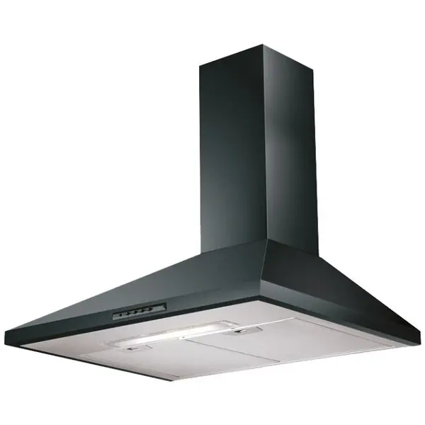Faber Hota decorativa, tip semineu, Faber, 1 motor, 60 cm, 430 m3/h, neagra, 320.0557.543