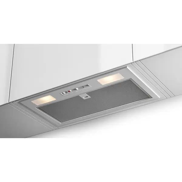 Faber Hota incorporabial, tip caseta, Faber, INKA SMART C LG A70, 335 m3, 66 dB, gri, 70 cm, filtru aluminiu, 2LED, slider