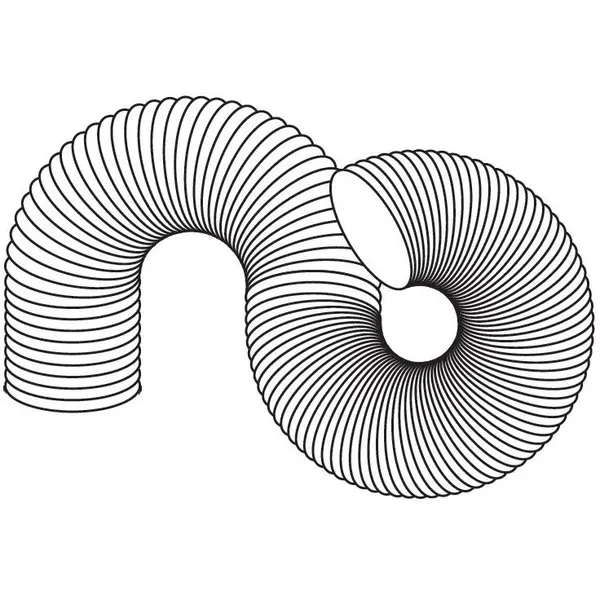 Faber Racord flexibil circular, 13 cm, 1,5