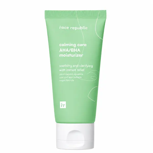 Face Republic - Calming Care AHA/BHA Moisturizer, 50ml