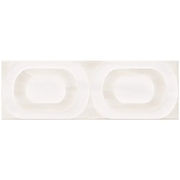 Faianta decorativa rectificata Salvador Simba Beige 33 x 99