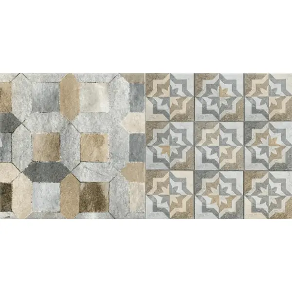Faianta decorativa Syros Mix Geometric 2 30.5X60.5