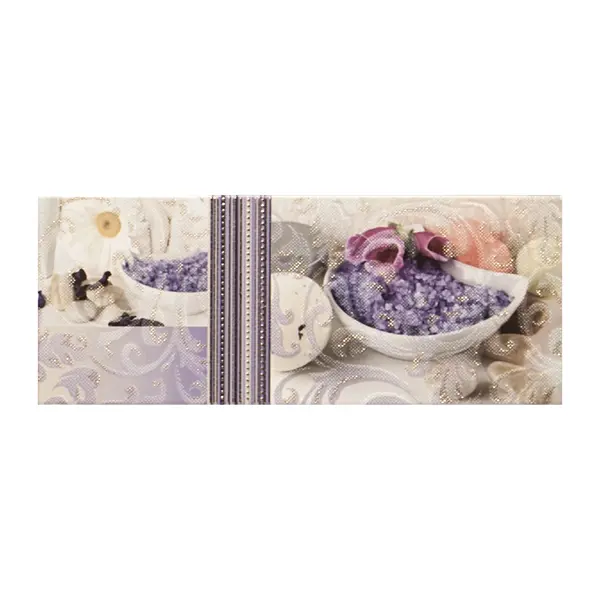 Faianta decorativa Yalta Wellness Violet 2 20 x 50
