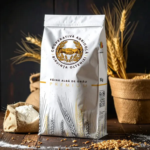 Făină albă de grâu PREMIUM - 15 KG
