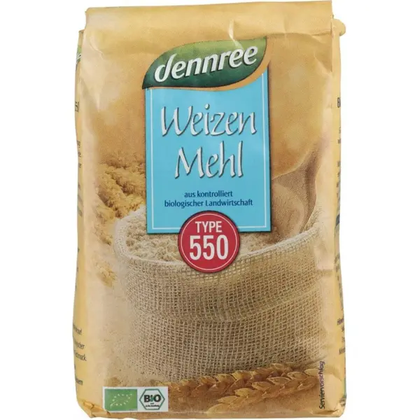 Faina alba de grau tip 550, eco - 1 kg