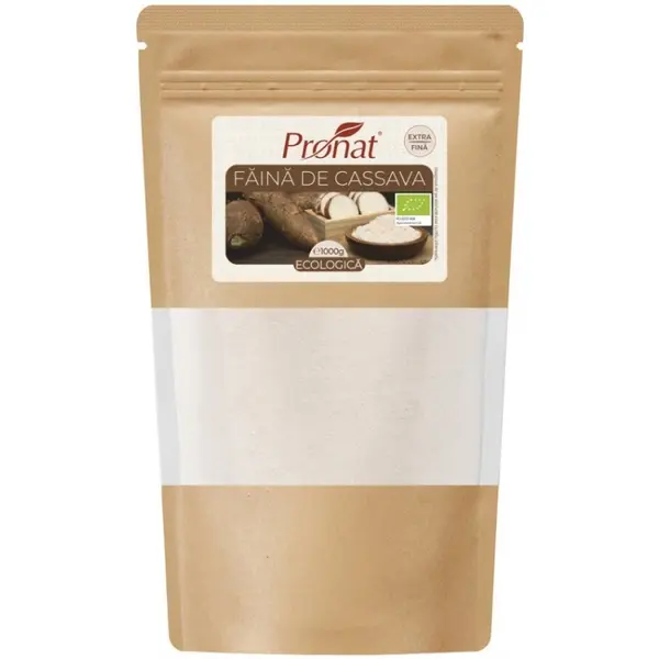 Faina BIO de Cassava Extra Fina, 1 kg, Pronat