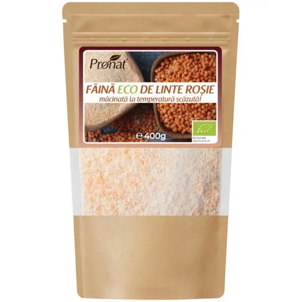 Faina Bio de Linte Rosie, 400 g, Pronat