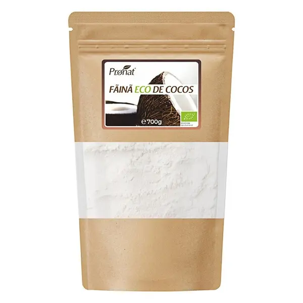 Faina Bio din Nuca de Cocos, Pronat, 700 g