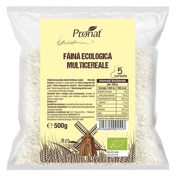Faina Bio Multicereala, Pronat, 500 g