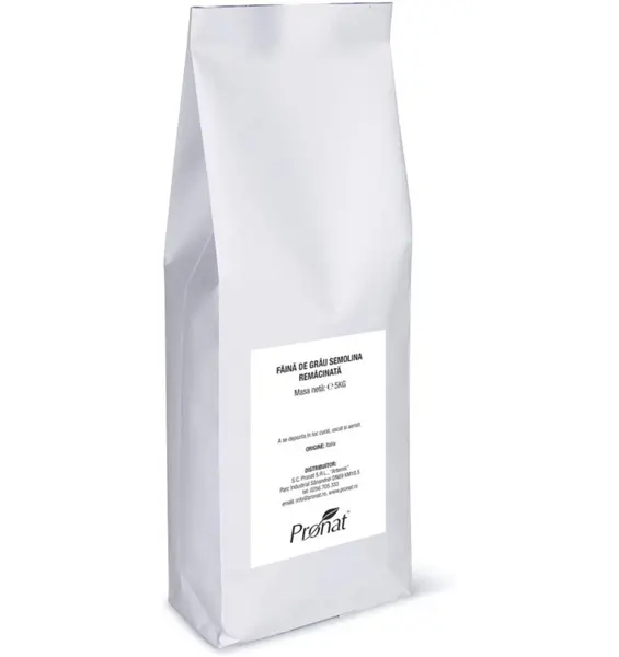 FAINA DE GRAU DUR SEMOLINA - REMACINATA, 5KG
