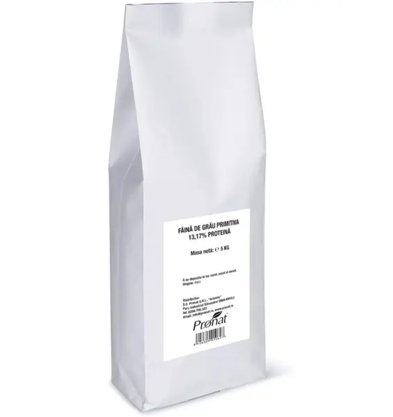 FAINA DE GRAU PRIMITIVA - 14% PROTEINĂ, 5KG