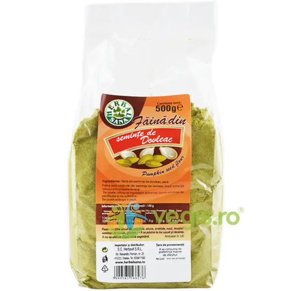 Faina din Seminte de Dovleac 500g