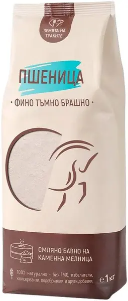 Făină fină de grâu închis la culoare, 1 kg, Țara Tracilor