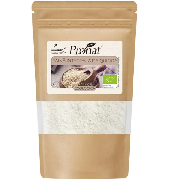 Faina integrala BIO de Quinoa, 250g