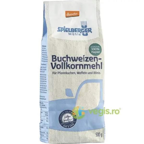 Faina Integrala de Hrisca Demeter Ecologica/Bio 500g