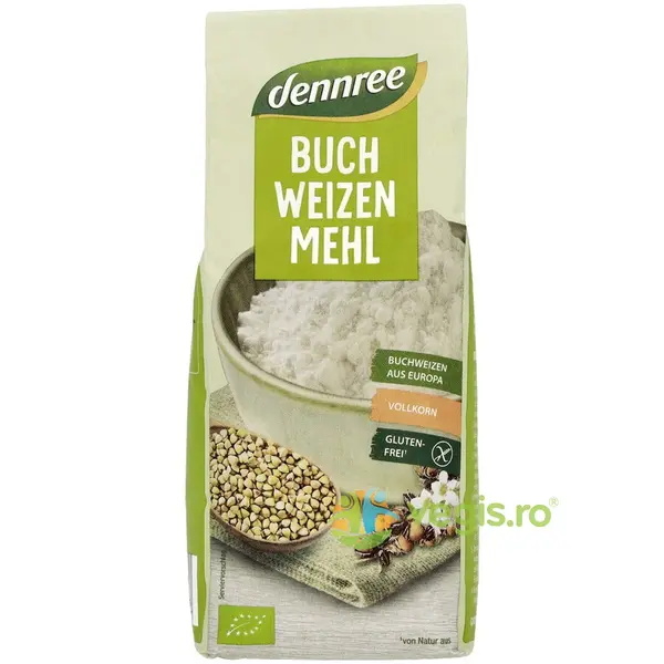 Faina Integrala de Hrisca fara Gluten Ecologica/Bio 500g