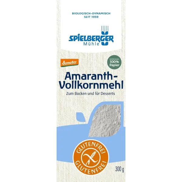 Faina integrala din amarant fara gluten Demeter, eco - 300 g