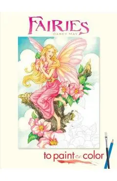 Fairies to Paint or Color - Darcy May