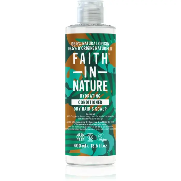 Faith In Nature Coconut balsam hidratant pentru par normal spre uscat 400 ml